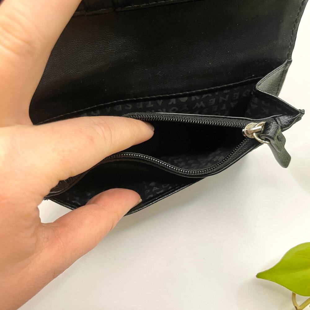 Kate Spade Black Leather Bifold Wallet - Picture 10 of 10